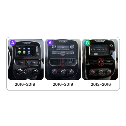 Ecran pour Renault Clio 4 2012-2019 | Collection TrueFit