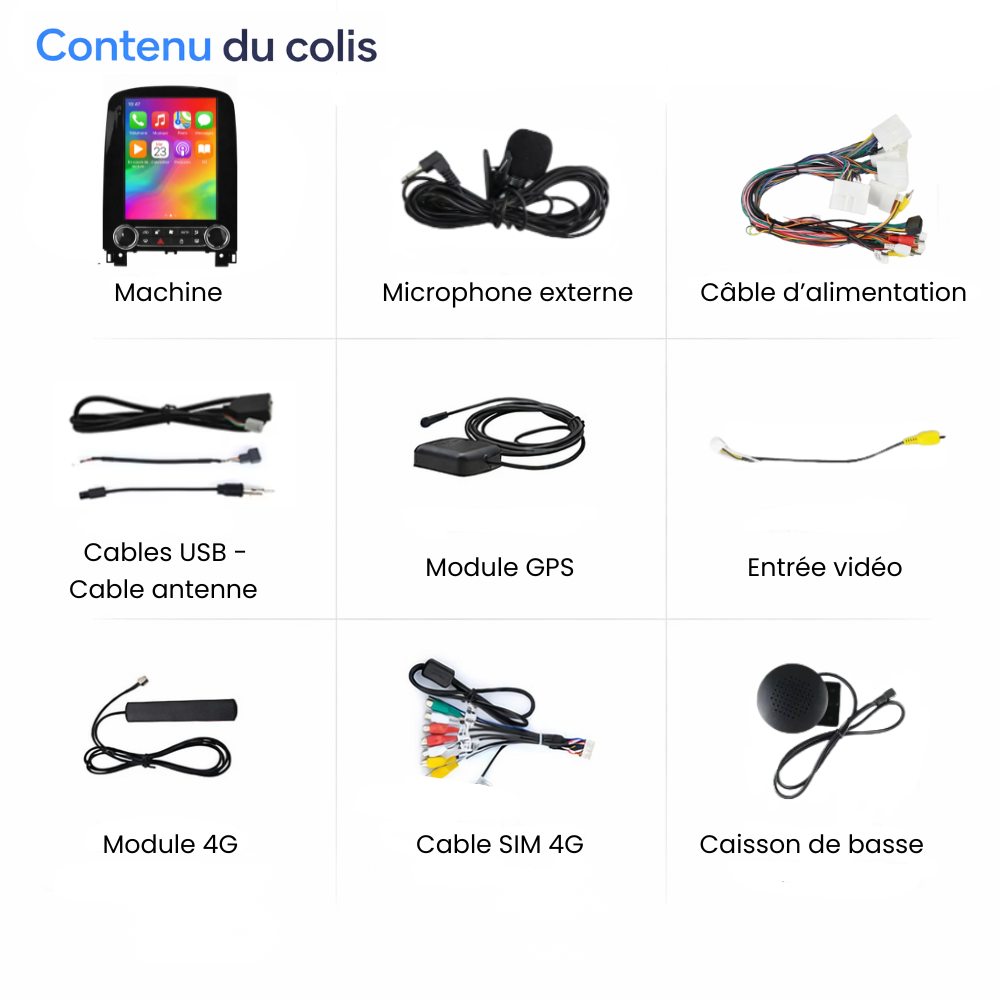 Ecran pour Renault Scenic 2013-2024 | Collection TrueFit