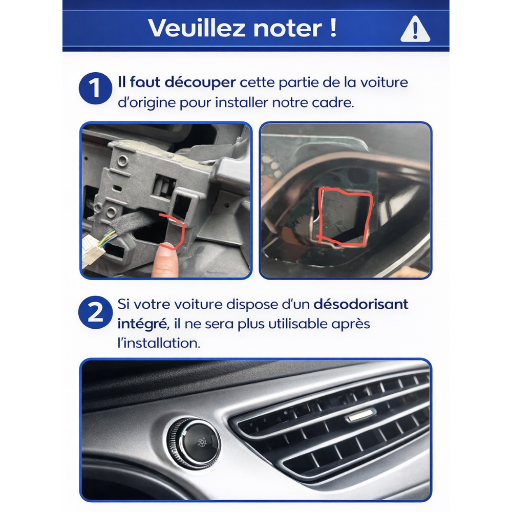 Ecran pour Citroën DS3 2010-2016 | Collection TrueFit